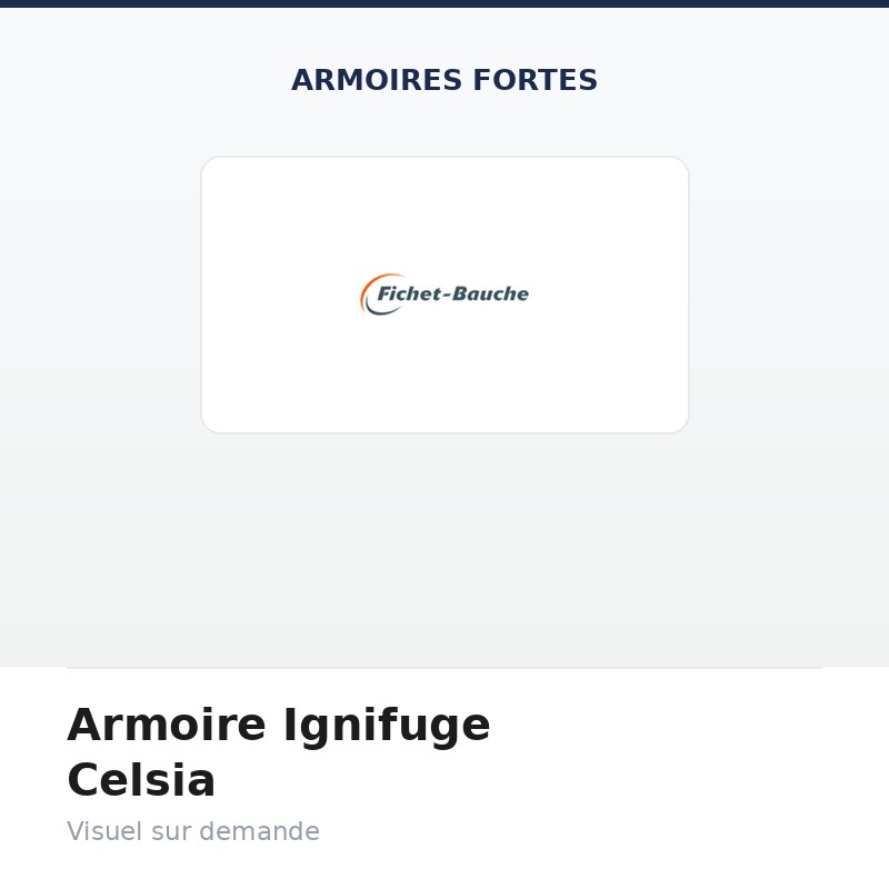 Armoire Ignifuge Celsia