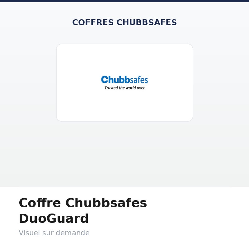 Coffre Chubbsafes DuoGuard
