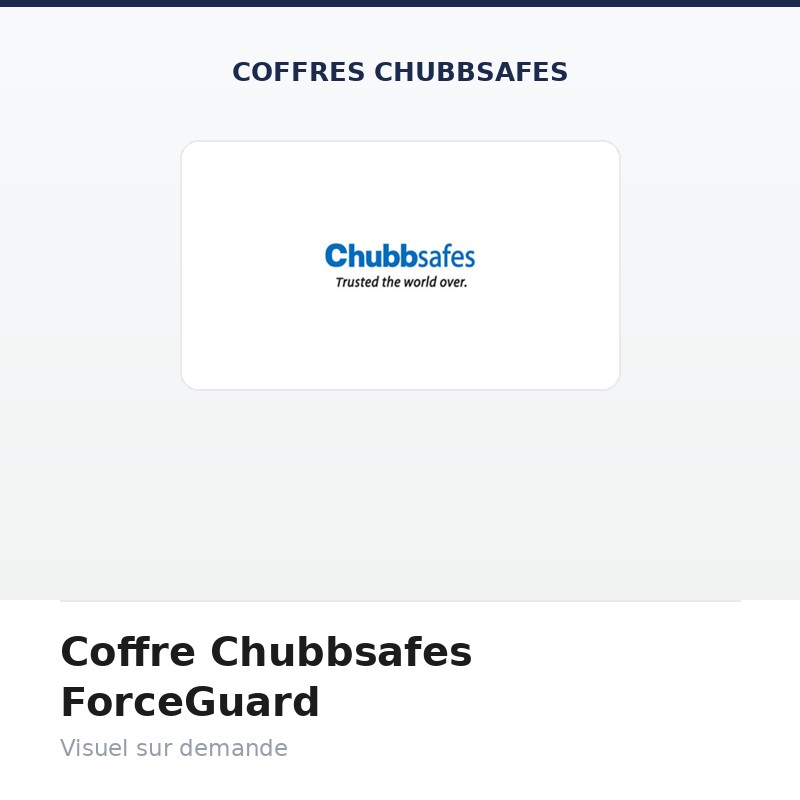 Coffre Chubbsafes ForceGuard