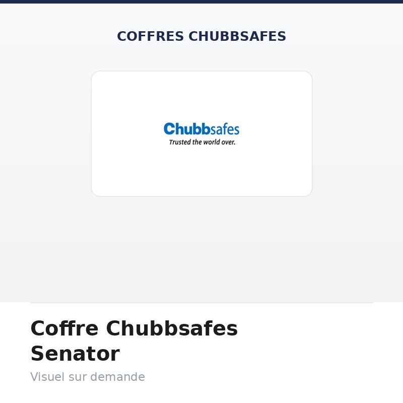Coffre Chubbsafes Senator